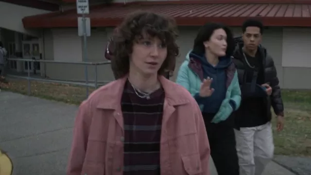 Levi Con­tem­po­rary Truck­er Jack­et worn by James (Miles McKenna) as seen in Goosebumps (S01E03)