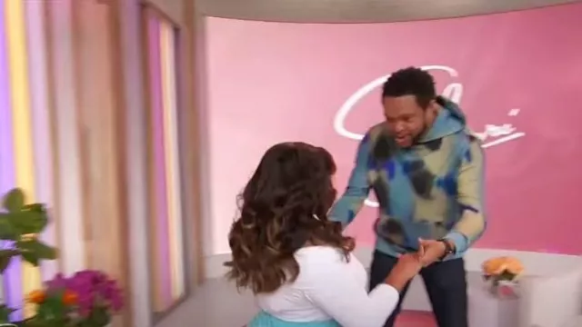 Paul Smith Tie-dye Print Hoodie worn by Jawn Murray as seen in Sherri on October 17, 2023