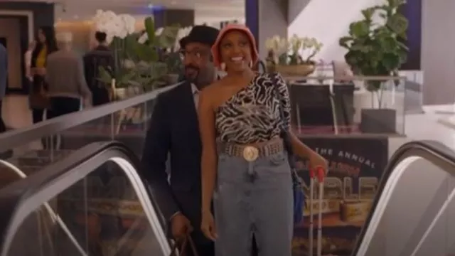Rails Evy One Shoulder Top worn by Kylie (Travina Springer) as seen in The Irrational (S01E05)