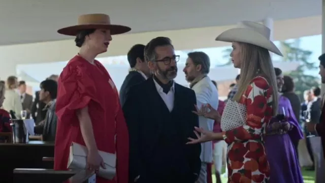 Zara Pearl Bead Mini Bucket Bag worn by Luz Cirpriota as seen in Elite (S07E02)