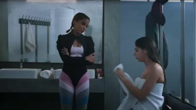 Port De Bras Sienna Top Plie worn by Anitta as seen in Elite (S07E02)