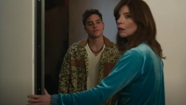 Zara Combination Corduroy Overshirt worn by Iván Carvalho (André Lamoglia) as seen in Elite (S07E06)
