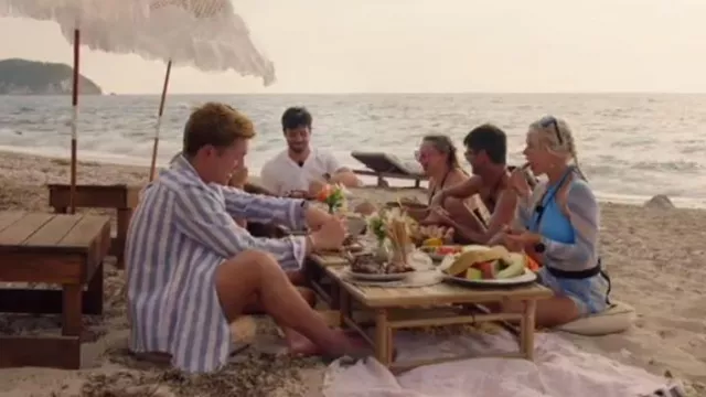 Bella Barnett Allay Three Piece Set worn by Eva Desjardins as seen in