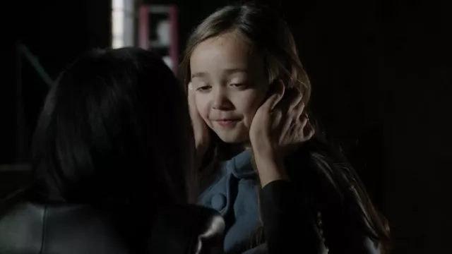 Children Girls Winter Coat Double-breasted Thick Woolen Jacket For Kids worn by Sofiya Federova (Paisley Day Herrera) as seen in The Endgame (S01E10)