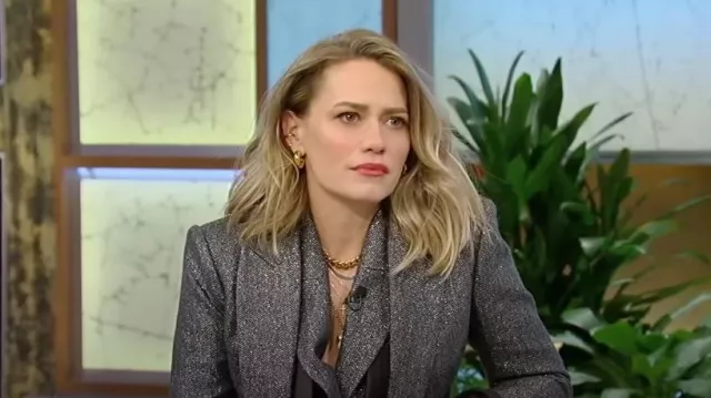 L'Agence Fable Vest worn by Bethany Joy Lenz as seen in Tamron Hall Show on October 30, 2023
