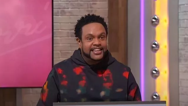 Paul smith Tie-dye Print Hood­ie worn by Jawn Murray as seen in Sherri on November 6, 2023