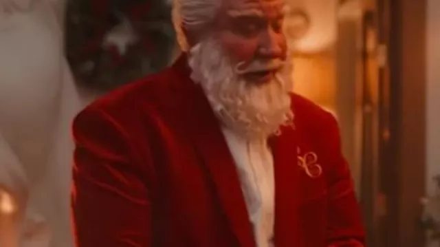 Red Blazer worn by Santa Claus (Tim Allen) in The Santa Clauses TV show wardrobe (Season 2)