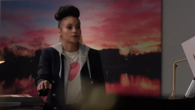 Imogene + Willie The Heart Tee worn by Lacey Quinn (Gabrielle Walsh) as seen in Found (S01E06)