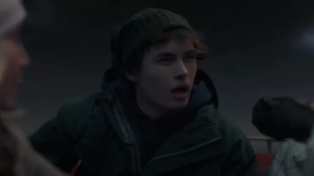 J Crew Cot­ton-Ny­lon Sur­vey Par­ka worn by Cal (Austin Kane) as seen in The Santa Clauses (S02E01)