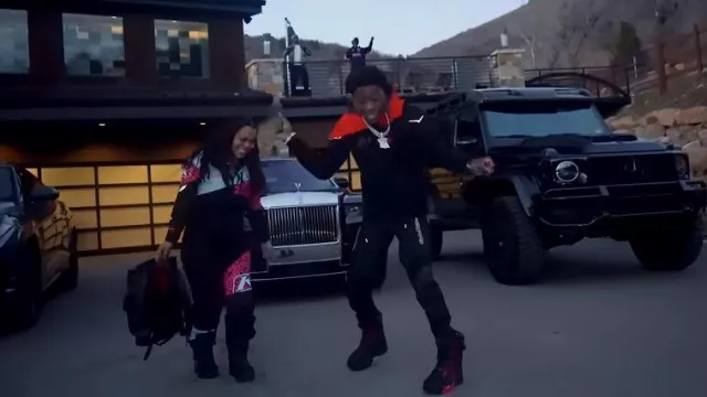Troy Lee Design Black 'Scout GP' Pants worn by Nba Youngboy YoungBoy Never Broke Again in My Address Public (Official Music Video)