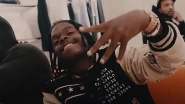 Patek Philippe Gold & Black 'Nautilus' (5980) watch worn by 42 Dugg in Go Again (Official Video)