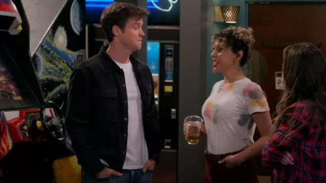 AllSaints Natt Jacket worn by Freddy Crane (Jack Cutmore-Scott) as seen in Frasier (S01E07)