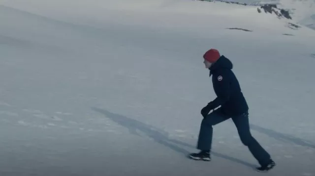 Hunter Insulated Recycled Polyester Snow Boots worn by Darby Hart (Emma Corrin) as seen in A Murder at the End of the World (S01E03)