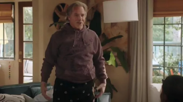 Altru Inner Peace Hoodie worn by Rick (Don Johnson) as seen in Kenan (S01E06)