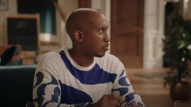 Isabel Marant Leilo Top porté par Gary Williams (Chris Redd) dans Kenan (S01E07)