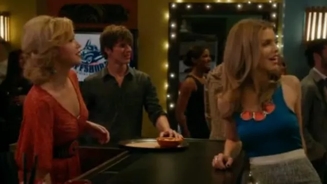 Ceinture perlée Chico portée par Vanessa Shaw (Arielle Kebbel) comme on le voit dans 90210 (S04E14)