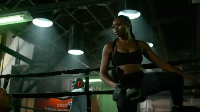 Nike Light-Support Padded Convertible Sports Bra worn by Shanti (Adrienne Walker) as seen in Power Book IV: Force (S02E07)
