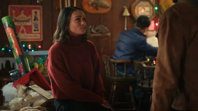 Madewell Wide Rib Turtleneck Sweater worn by Kaia Bryant (Kandyse McClure) as seen in Virgin River (S05E11)