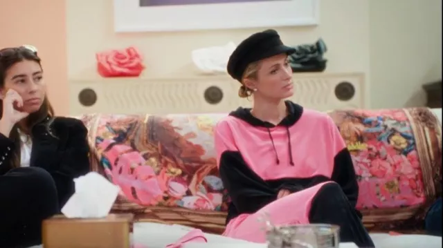 Paris Hilton Tracksuits Stunner Color Block Jogger worn by Paris Hilton as seen in Paris in Love (S02E08)
