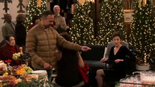 Uniqlo Recycled Down Jacket worn by Roger (John Bucy) as seen in Frasier (S01E10)