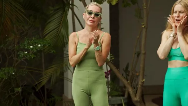 Girlfriend Collective The Unitard worn by Marysol Patton as seen in The Real Housewives Ultimate Girls Trip (S03E04)