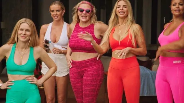 Reebok MYT Cotton Leggings worn by Heather Gay as seen in The Real Housewives Ultimate Girls Trip (S03E04)