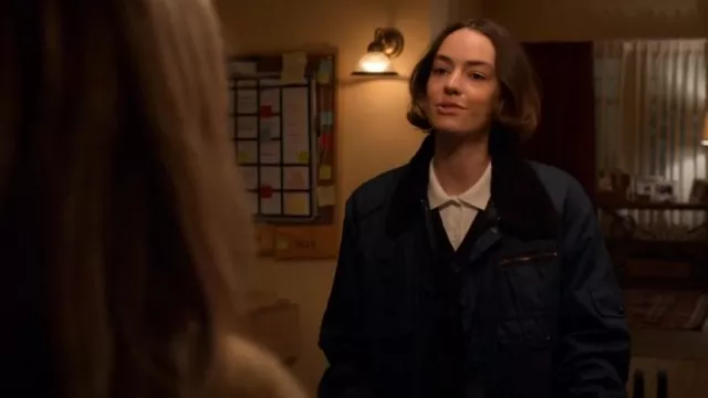 Wilfred Poussin Bomber worn by Casey Gardner (Brigette Lundy-Paine) as seen in Atypical (S04E01)
