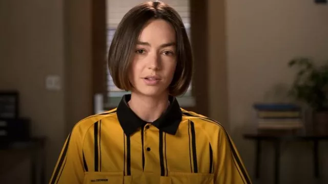 Vintage Fi­nal De­ci­sion Soc­cer Jer­sey Shirt worn by Casey Gardner (Brigette Lundy-Paine) as seen in Atypical (S04E08)