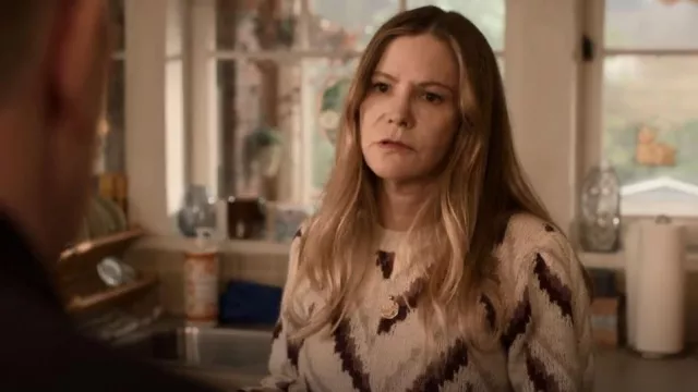 Isabel Marant Glenny Sweater worn by Elsa Gardner (Jennifer Jason Leigh) as seen in Atypical (S04E08)