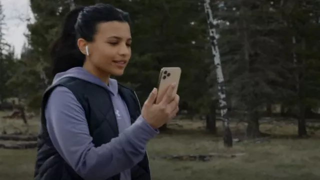 : Under Armour Women's Rival Terry Hoodie worn by as seen in My Life with the Walter Boys (S01E07)