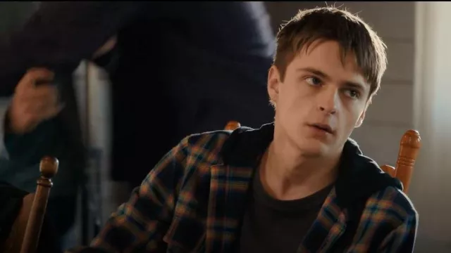 Abound Hooded Flannel Shirt worn by Nathan Walter (Corey Fogelmanis) as ...