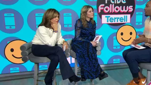 Veronica Beard Wynter Lug Sole Mule worn by Jenna Bush Hager as seen in Today with Hoda & Jenna on December 9, 2023