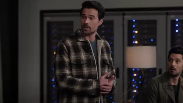 AllSaints Deville Jacket worn by Mark Trent (Brett Dalton) as seen in Found (S01E10)