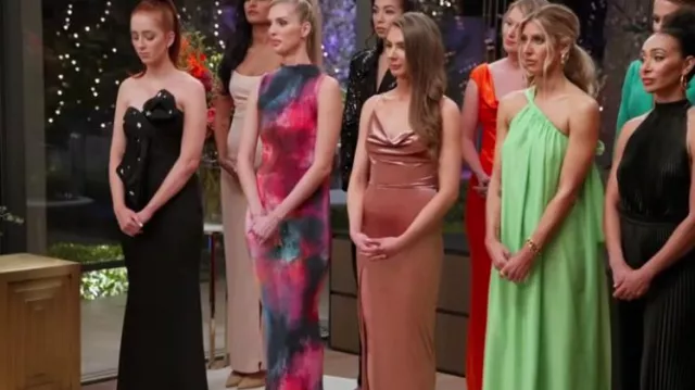 The Volte Lidee Moss Gown worn by Tabitha von Sanden as seen in The Bachelor (S11E05)