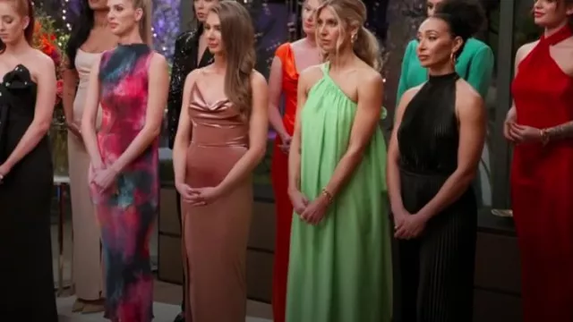 L'Idee Cinema Jumpsuit worn by Mel Ree as seen in The Bachelor (S11E05)