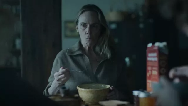 Vince Polo Sweater worn by Darlene Snell (Lisa Emery) as seen in Ozark (S04E02)