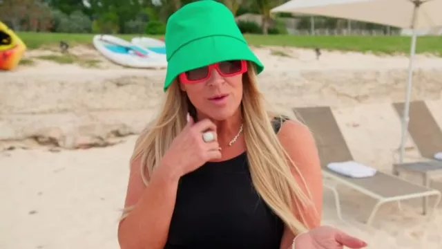 Eugenia Kim Yuki Bucket Hat worn by Heather Gay as seen in The Real Housewives of Salt Lake City (S04E15)
