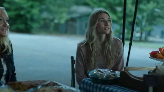 Splendid Tradewinds Sweater worn by Charlotte Byrde (Sofia Hublitz) as seen in Ozark (S04E10)