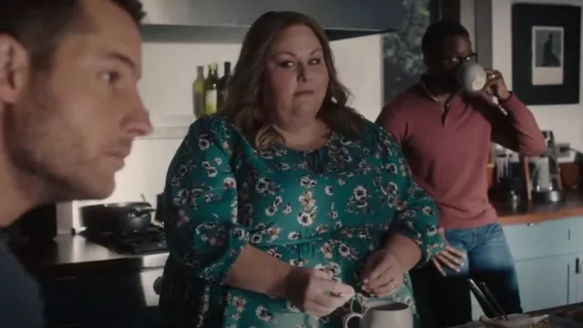Torrid Tiered Midi Dress worn by Kate Pearson (Chrissy Metz) as seen in This Is Us (S06E16)