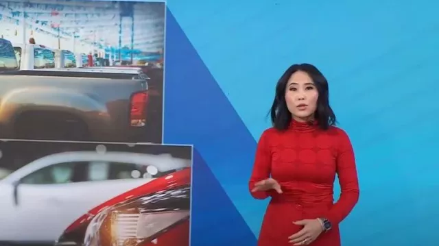 Uniqlo Heatteck Extra Warm Col roulé à manches longues porté par Vicky Nguyen comme on le voit dans Aujourd’hui le 28 décembre 2023