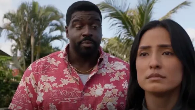 Koawood Ranch Year of the Rabbit Shirt worn by TC (Stephen Hill) as seen in Magnum P.I. (S05E19)