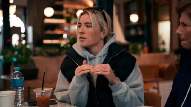 Prada Re-Ny­lon Puffer Vest worn by Kristie Mewis as seen in Under Pressure: The U.S. Women's World Cup Team (S01E03)