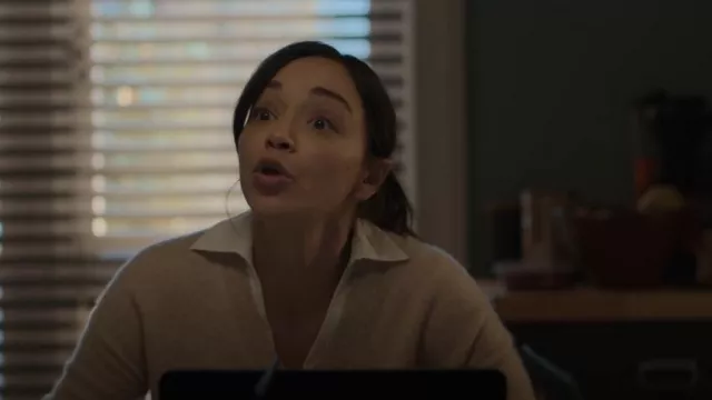 Vince Cashmere Sweater worn by Dr. Ana Lasbrey (Ashley Madekwe) as seen in Dr. Death (S02E07)