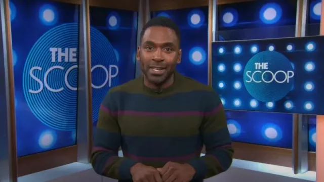 H&M Knit Sweater worn by Justin Sylvester as seen in Today with Hoda ...