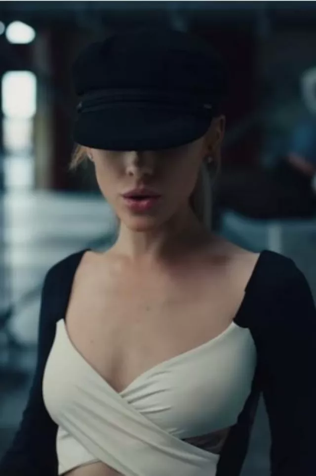 Saint Laurent Sailor Cap worn by  Ariana Grande at Yes, And? Music Video on January 12, 2024