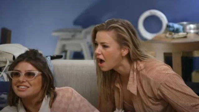 Forever 21 Shirt & Pants Set worn by Ariana Madix as seen in Vanderpump Rules (S10E10)