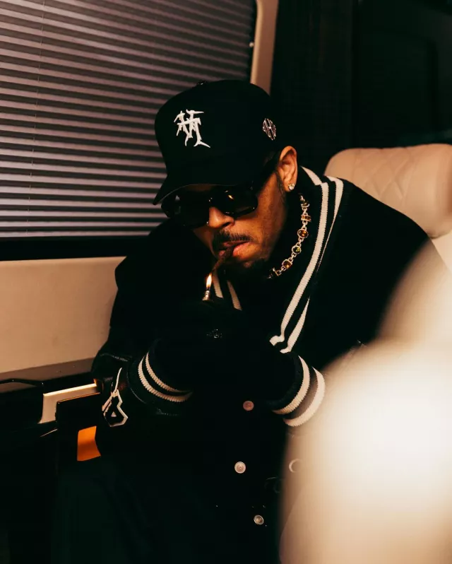 Cutler & Gross 1402 Sunglasses worn by Chris Brown on the Instagram account @chrisbrownofficial