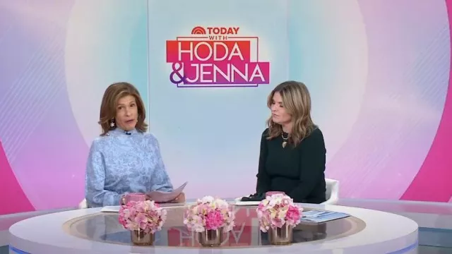 Simkhai Agata Top worn by Jenna Bush Hager as seen in Today with Hoda & Jenna on January 19, 2024