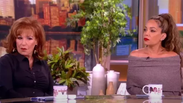 By Malene Birger Junea Cashmere Dress worn by Sunny Hostin as seen in The View on January 24, 2024