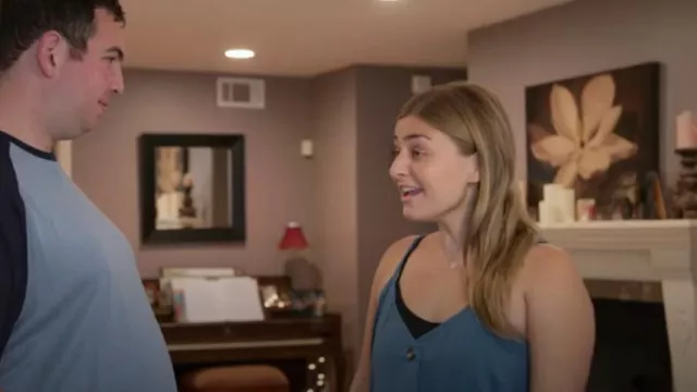 Maurices Ca­mi Tank Top worn by Abbey Lutes as seen in Love on the Spectrum (S02E01)